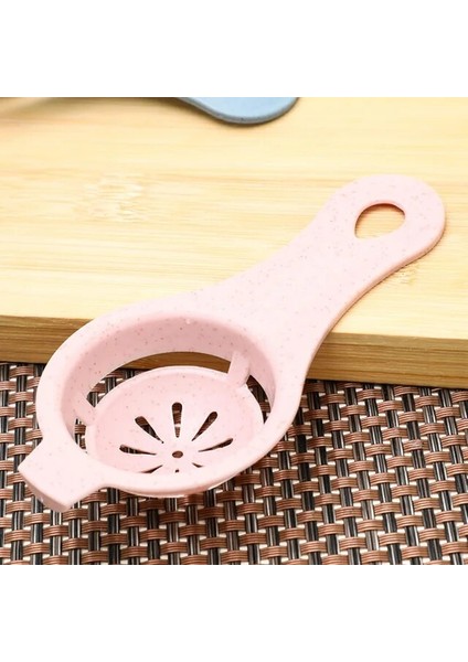 Pembe Yumurta Sarısı Ayırıcı Araçları Gıda Sınıfı Yumurta Pişirme Pişirme Mutfak Aletleri Dayanıklı El Yumurta Alet Yumurta Bölücü Elek Ayırma (Yurt Dışından)