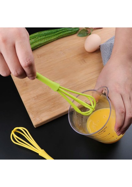 Rastgele Renk El Çırpma Mikser Yumurta Mutfak Aksesuarları Yumurta Çırpıcı Plastik Pişirme Aracı Krem Pişirme Un Karıştırıcı Yumurta Araçları (Yurt Dışından)