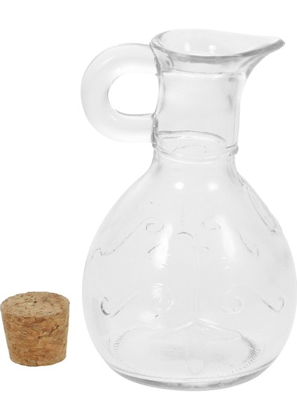 Şeffaf Cam Yağ Şişesi Zeytin Şişesi Dispenseri Mutfak Sıvı Soya Sosu Bacalı Ahşap Şurubu (Yurt Dışından) fiyatları
