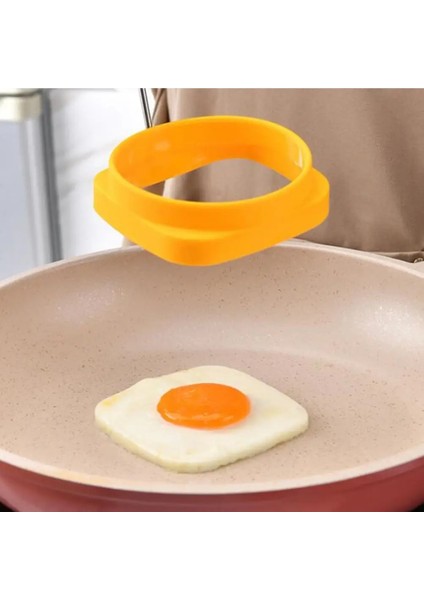 Pembe Kızarmış Yumurta Kalıp Silikon Çift Taraflı Yumurta Fritöz Kalıp Isı Yalıtımı Gıda Sınıfı Kare Yuvarlak Kızarmış Yumurta Halkası Ev Için (Yurt Dışından) indirimleri