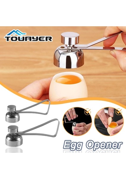 S 304 Paslanmaz Çelik Yumurta Makas Metal Yumurta Kabuğu Açacağı Yumurta Kabuğu Cutte Yumurta Kabuğu Açacağı Haşlanmış Çiğ Yumurta Yaratıcı Mutfak Aracı (Yurt Dışından) fiyatları