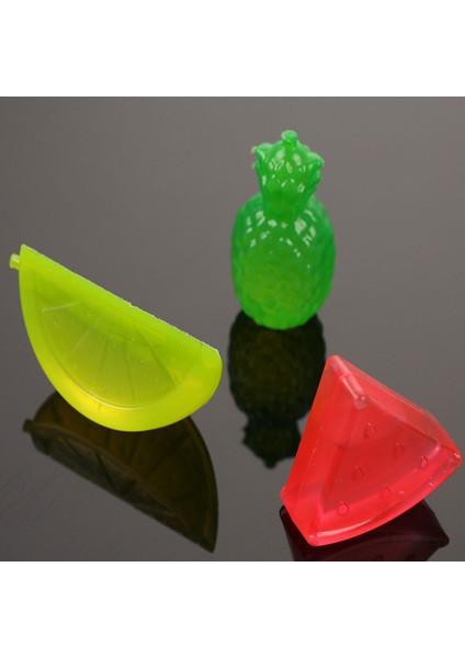 Kare 6 Adet Kare Buz Küpleri Plastik Yeniden Kullanılabilir Çok Renkli Küp Piknik Serin Tutun (Yurt Dışından)