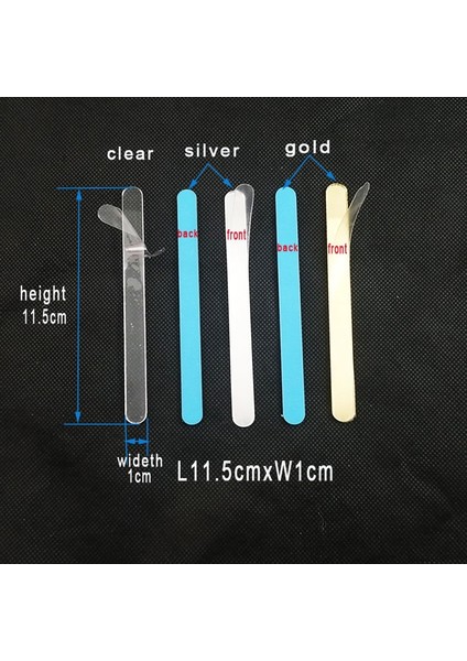Temizle Şeffaf/altın/gümüş 10 Adet Akrilik Dondurma Çubukları Dondurma Çubuğu Çocuklar El Sanatları Dıy El Yapımı El Sanatları Yapma Bebek Duş Çocuklar Hediye (Yurt Dışından) fırsatları