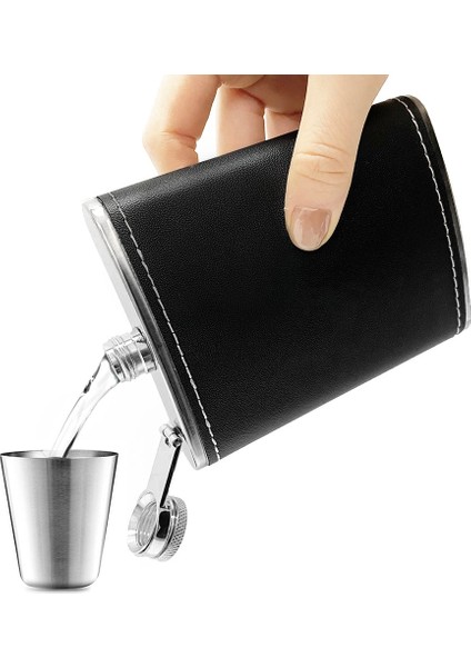 6 Oz B 8 Oz Paslanmaz Çelik Cep Şişesi Siyah Viski Karaf Alkol Içme Cep Şişe Şişesi Tiryakisi Seyahat Kamp Için Drinkware (Yurt Dışından) indirimleri