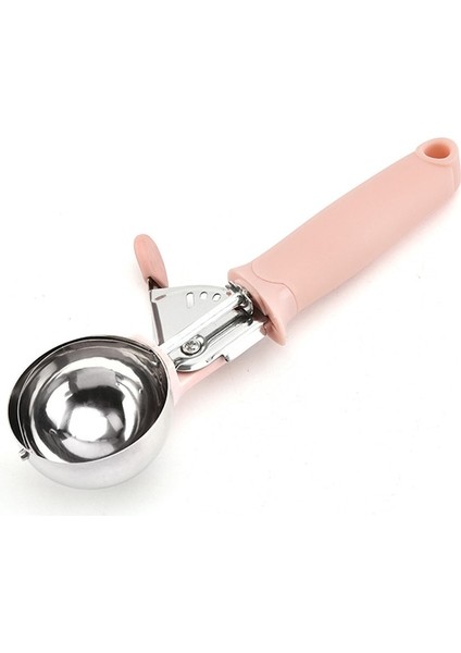 Pembe Paslanmaz Çelik Dondurma Kaşığı Çerez Kepçe Karpuz Meyve Baller Buz Topu Makinesi Yaz Dondurma Kaşık Mutfak Aletleri (Yurt Dışından)