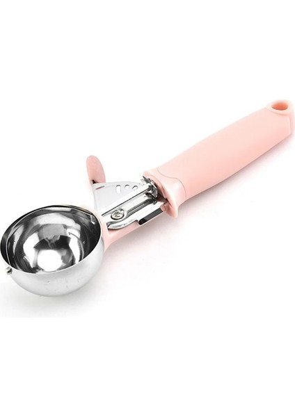 Pembe 1 Adet Dondurma Kepçe Paslanmaz Çelik Dondurma Kaşığı Metal Dondurma Kurabiye Kepçesi Kavun Meyve Baller Buz Topu Makinesi Mutfak Gereçleri (Yurt Dışından)