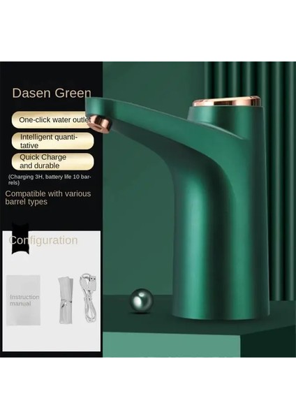 02 Akıllı Maden Suyu Sebili Otomatik Su Pompaları Taşınabilir Içecek Su Sebili Namlulu Su Otomatik Pumper (Yurt Dışından)