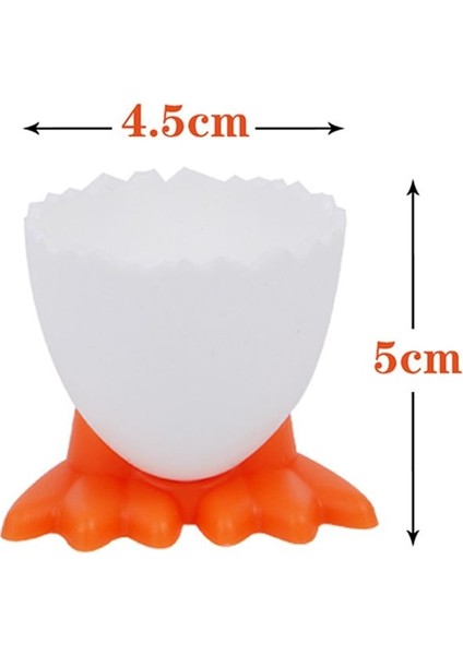 5 Adet Mutfak Için Çocuk Karikatür Sofra Yaratıcı Yumurtalık Tutucu Yumurta Açacağı Ayırıcı Eğlenceli Kahvaltı Mutfak Aksesuarları Araçları (Yurt Dışından)