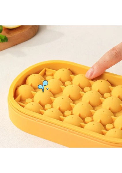 Beyaz Kapaksız Basın Tipi Buz Küpü Yuvarlak Makineleri Bira Kahve Için Buz Hokeyi Kalıp Hızlı Dondurma Mini Buz Topu Parti Mutfak Buz Kutusu Tepsisi Silikon (Yurt Dışından) indirimleri