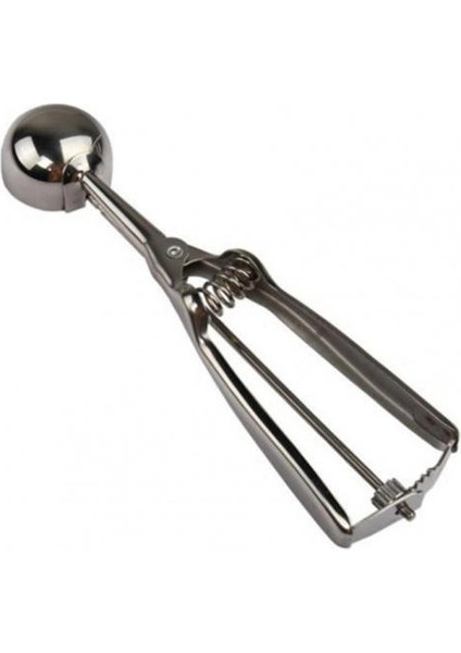 4 cm Bahar Saplı Paslanmaz Çelik Dondurma Kaşığı Çelik Patates Püresi Karpuz Jöle Meyve Topu Diggin Kaşık Mutfak Aksesuarları (Yurt Dışından)