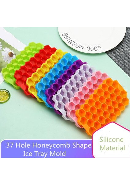 Kapaklı Turuncu 37 Izgara Petek Silikon Buz Küpü Kalıbı Büyük Kapasiteli Buz Tepsisi Kalıbı Yeniden Kullanılabilir Gıda Sınıfı Buz Makinesi Kapaklı Popsicle Kalıbı (Yurt Dışından) modelleri