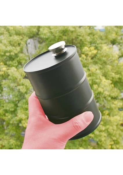 Kırmızı 25OZ 750ML Votka Yağ Varilleri Şişe Viski Flagon Yağ Varil Votka Viski Sürahisi Taşınabilir Paslanmaz Çelik Alkol Likör Cep Şişesi (Yurt Dışından)