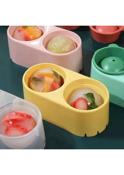 Gri Buz Tepsisi Dıy Plastik Ayı Şekli 2 Izgaralar Buz Topu Kalıbı Bükülebilir Ayrılabilir Yapışmaz Buz Küresi Makinesi Yaz Için Mutfak Malzemeleri (Yurt Dışından) modelleri