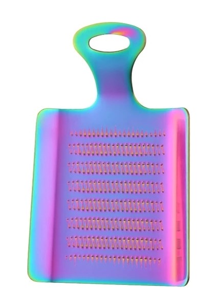 1 Adet Gökkuşağı 1 Adet Zencefil Rende Wasabi Rende Kırıcı Paslanmaz Çelik Sarımsak Değirmeni Mutfak Meyve Presi Sebze Zencefil Taşlama Aracı (Yurt Dışından)