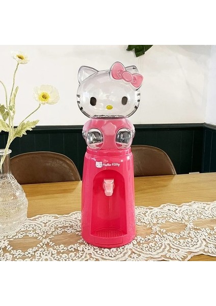 A1 14.5MX45CM Sanrio Mini Su Sebili Hello Kitty Karikatür Içecek Sebili Yetişkinler Için Musluklu Çocuklar Büyük Kapasiteli 2000ML Su Makinesi (Yurt Dışından)