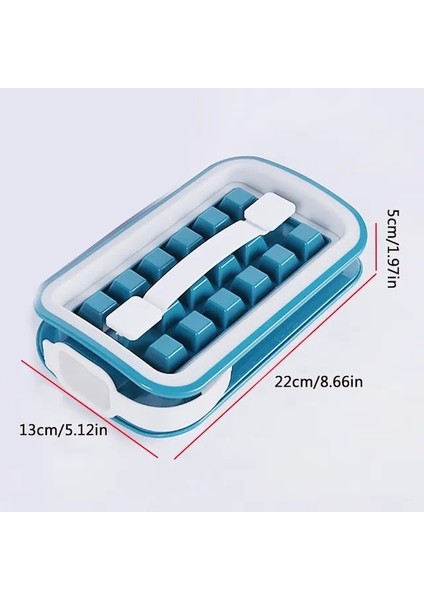 Yeşil Yeni Katlanabilir Buz Topu Makinesi Ikisi Bir Arada Çok Fonksiyonlu Buz Hokeyi Saklama Kutusu Açık Taşınabilir 36 Izgara Buz Küpü Kalıp (Yurt Dışından)