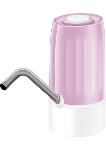 Sıradan Pembe Içme Çeşmesi Elektrikli Taşınabilir Su Pompalı Dağıtıcı Galon Içme Suyu Şişesi Anahtarı Sessiz Şarj Dokunmatik 19 Litre (Yurt Dışından)