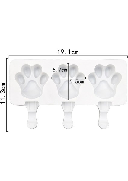 09 4/8 Hücre Magnum Silikon Kalıp Silikon Dondurma Kalıp Popsicle Kalıpları Dıy Dondurma Kalıp Buz Pop Maker Kalıp Buz Kalıbı (Yurt Dışından) fiyatları