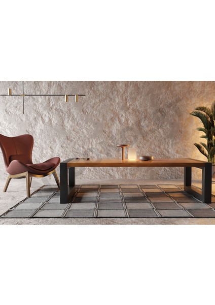 Sode Masif Ahşap Sehpa