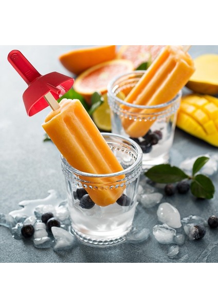 Sarı Yeni Damlamaya Dayanıklı Popsicle Rafı Damla Ücretsiz Buz Pop Tutucu Karışıklık Ücretsiz Dondurulmuş Ikramlar Raf Popsicle Tutucu Çocuklar Için Saman ile Dondurma (Yurt Dışından) indirimleri