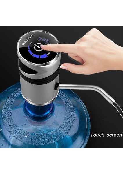 Sıradan Pembe Içme Çeşmesi Otomatik Elektrikli Taşınabilir Su Pompalı Dağıtıcı Galon Içme Suyu Şişesi Anahtarı Sessiz Şarj 19 Litre (Yurt Dışından) fiyatları