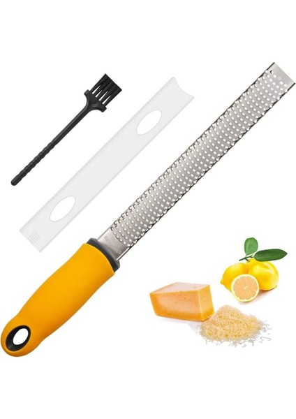 Siyah Limon Zester Paslanmaz Çelik Peynir Rende Parmesan Narenciye Zencefil Küçük Hindistan Cevizi Sarımsak Çikolata Meyve Için Profesyonel Zesting Aracı (Yurt Dışından)