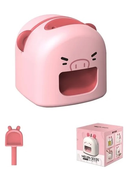 Domuz Çocuk Yardım Kavun Çekirdeği Soyucu Temiz Tohumlar Hediye Kraker Soyma Aracı Kavun Otomatik Ev Ayçiçeği Bombardımanı Makinesi (Yurt Dışından)