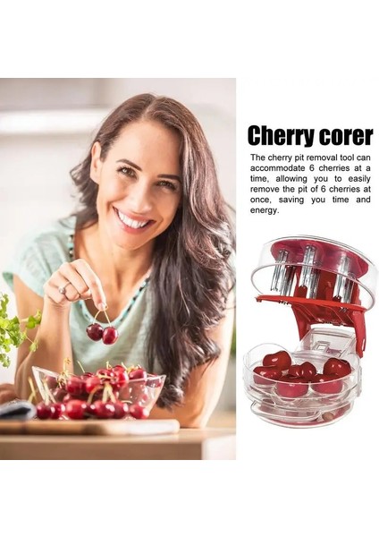 Kiraz Pitter Çok Fonksiyonlu Zeytin Meyve Çekirdeği Sökücü, Çıkarılabilir Tabanlı, Yerden Tasarruflu, Tarihler Için Taşınabilir Tohum Çıkarma Zeytin (Yurt Dışından) fırsatları