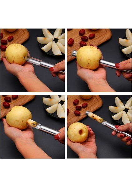 Stil 4 Paslanmaz Çelik Meyve Denükleatörü Elma Çekirdek Çıkarma Cihazı Kiraz Çıkarma Tohumları Çekirdek Çekme Cihazı Mutfak Aletleri Çekirdek Çıkarıcı (Yurt Dışından) modelleri