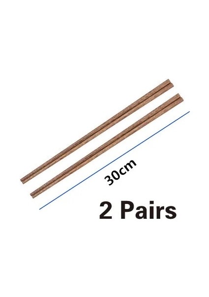 30 cm 2 Çift Uzun Çubuklarını Erişte Kızarmış Güveç Çin Tarzı Ahşap Ahşap Şehriye Pirzola Sopa Mutfak Reşo Çanak Kamu Bambu Çubuklarını (Yurt Dışından)