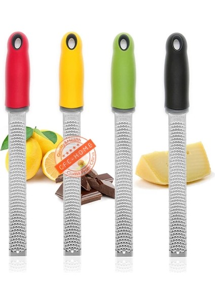 Sarı Narenciye Limon Zester & Peynir Rendesi-Parmesan Peyniri, Limon, Zencefil, Sarımsak, Muskat, Çikolata, Sebze, Meyve, Mutfak Aletleri (Yurt Dışından) fırsatları