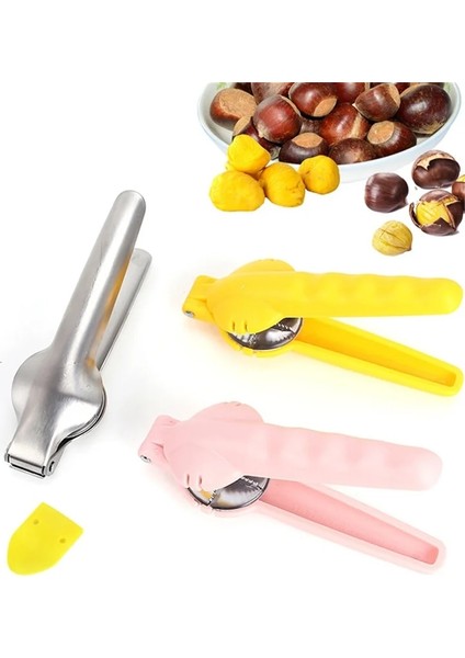A Paslanmaz Çelik 2 In1 Kestane Makinesi Mutfak Aksesuarları Kestane Kılıf Kestane Kesici Kestane Açacağı Kestane Somun Fındık Için (Yurt Dışından) fiyatları