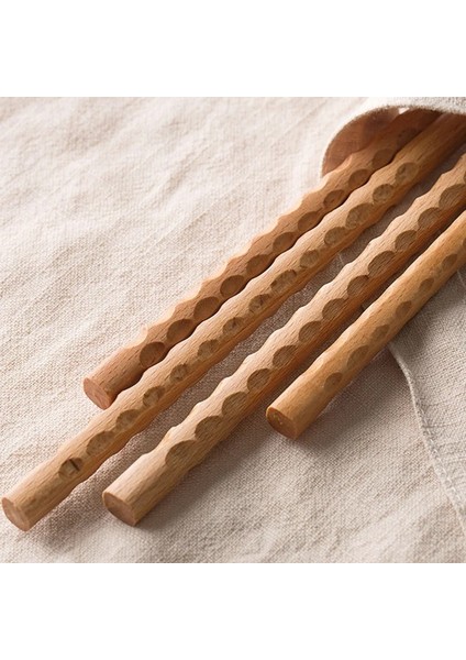 42 cm Japon Ekstra Uzun Ahşap Çubuklarını Cilalı Kayın Ağacı Kızartılmış Gıda Şehriye Kaymaz Çubuklarını Mutfak Pişirme Araçları (Yurt Dışından) fırsatları