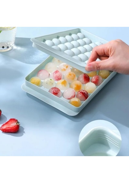 Pembe 1 Adet 33 Buz Koza Hokeyi Pp Kalıp Dondurulmuş Viski Topu Popsicle Buz Küpü Tepsi Kutusu Lolipop Hediye Yapımı Mutfak Aletleri Aksesuarları (Yurt Dışından) fiyatları