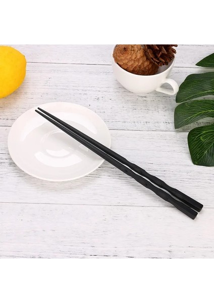 Bir 1 Çift Japon Yemek Çubukları Alaşım Kaymaz Suşi Çubuklarını Set Çin Hediye Yeniden Kullanılabilir Çubuklarını Sofra Hediye Mutfak (Yurt Dışından)