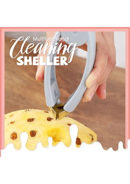 Sarı Çok Fonksiyonlu Temizleme Sheller Tohum Sökücü Klip Meyve Cımbız Soyucu Patates Kesici Mutfak Paslanmaz Çelik Ananas Cımbız (Yurt Dışından) modelleri