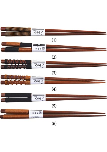 Stil 5 Japon Tarzı Doğal El Yapımı Ahşap Yemek Çubukları Japonya/çin Dize Ahşap Çay Takımı ile Yeme Eşyası Çubuklarını (Yurt Dışından) modelleri