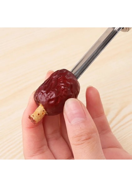 L 1 Adet Paslanmaz Çelik Elma Oyacağı Meyve Çekirdeği Çekirdek Sökücü Armut Elma Oyacağı Ekme Makinesi Dilimleme Bıçağı Mutfak Gadget Meyve Sebze Aracı (Yurt Dışından) fırsatları