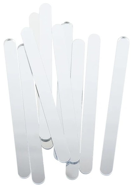 B01 10 Adet Akrilik Dondurma Çubukları 11 cm Yaz Dondurma Çubuğu Mutfak El Yapımı Dıy Dondurma Çubuğu Kek Sopa Mutfak Aksesuarları (Yurt Dışından)