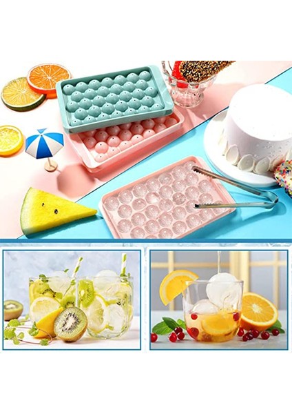 BLUE-20X12CM 1 Adet 33 Buz Kozası Hokeyi Pp Kalıp Dondurulmuş Viski Topu Popsicle Buz Küpü Tepsi Kutusu Lolipop Hediye Yapımı Mutfak Aletleri Aksesuarları (Yurt Dışından) fırsatları