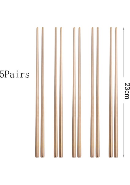 Siyah Gümüş Gül 5 Çift Paslanmaz Çelik Set 18/10 Çubuklarını Metal Çubuklarını Sofra Gümüş Altın Renkli Ev Partisi Festivali Malzemeleri (Yurt Dışından) fiyatları