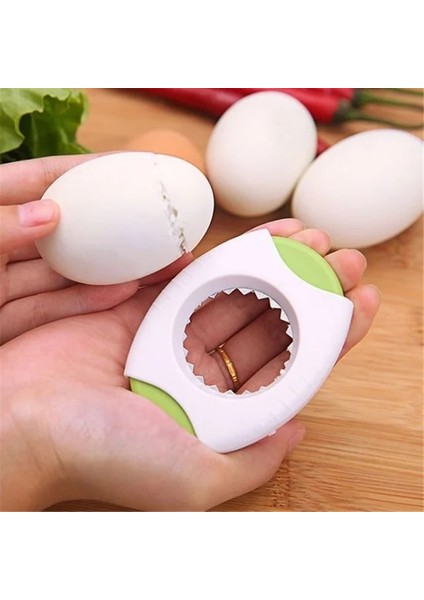Yeşil Yumurta Makas Yumurta Açacağı Araçları Mutfak Temel Haşlanmış Yumurta Kabuğu Topper Kesici Açacağı Yumurtalık Cutte Yumurta Araçları Mutfak Aletleri (Yurt Dışından)