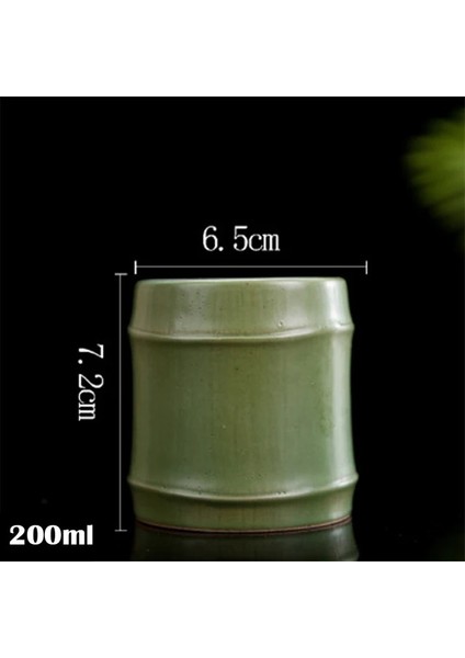 H Seramik Bambu Puer Çay Fincanları Kişisel Usta Mini Çay Fincanı Ofis Vintage Teaware Drinkware Kupa Arkadaşlara Gönderildi (Yurt Dışından)