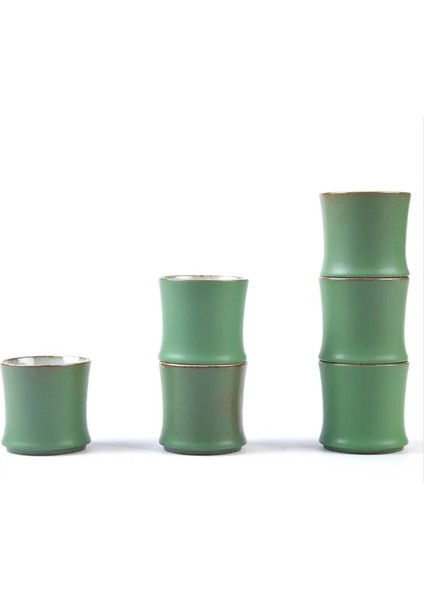 H Seramik Bambu Puer Çay Fincanları Kişisel Usta Mini Çay Fincanı Ofis Vintage Teaware Drinkware Kupa Arkadaşlara Gönderildi (Yurt Dışından)