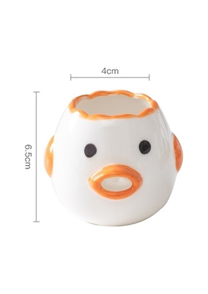 Stil 7 1 Adet Yumurta Beyaz Ayırıcı Sevimli Tavuk Seramik Yumurta Sarısı Protein Ayırıcı Yumurta Filtresi Mutfak Aletleri Pişirme Aksesuarları Yumurta Tutucu (Yurt Dışından)