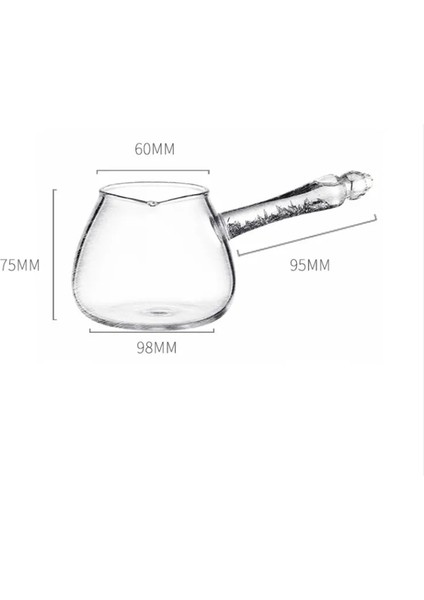 Yaratıcı Çekiç Desenli Isıya Dayanıklı Cam Altın Yan Kol Adil Fincan Kung Fu Drinkware Şeffaf Çay Dağıtıcı Ofis Su Isıtıcısı (Yurt Dışından) fırsatları
