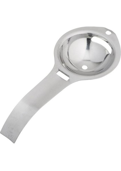 430 Paslanmaz Çelik Yumurta Ayırıcı Dayanıklı Evrensel Uzun Saplı Filtre Ayırıcı Paslanmaz Çelik Ev Yumurta Moda Uygun Basit Mutfak (Yurt Dışından)