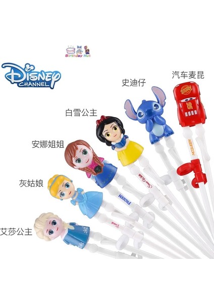 Stil 3 Disney Serisi Eğitim Çubukları Karikatür Anime Aisha Uyuyan Güzel Ev Çocuk Kahvaltı Öğrenme Ek Gıda (Yurt Dışından) fiyatları