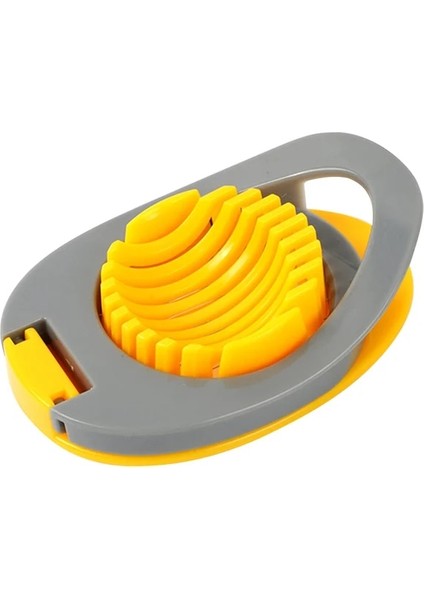 Siyah Kesim Çok Fonksiyonlu Mutfak Yumurta Dilimleme Kesit Kesici Kalıp Çiçek Kenarları Yeni Yüksek Kaliteli Renk Rastgele (Yurt Dışından)