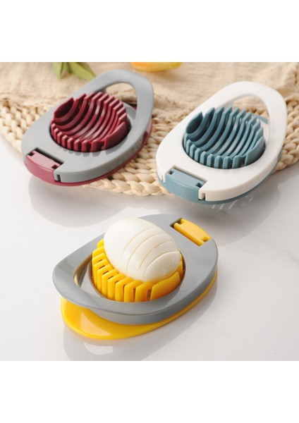 Siyah Kesim Çok Fonksiyonlu Mutfak Yumurta Dilimleme Kesit Kesici Kalıp Çiçek Kenarları Yeni Yüksek Kaliteli Renk Rastgele (Yurt Dışından) modelleri